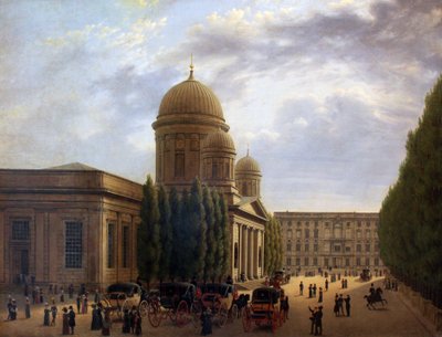 De Berliner Dom door Carl Georg Adolph Hasenpflug